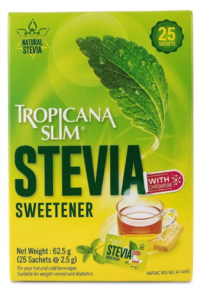 TROPICANA SLIM STEVIA  25S