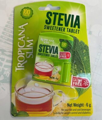 TROPICANA SLIM STEVIA 100S TABLET