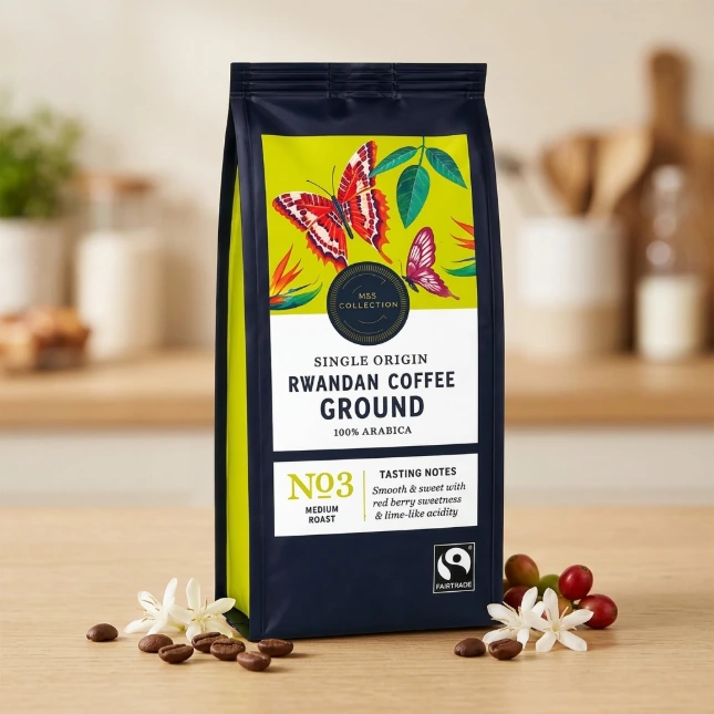 Marks & Spencer Ground Rwandan Coffee 227gm