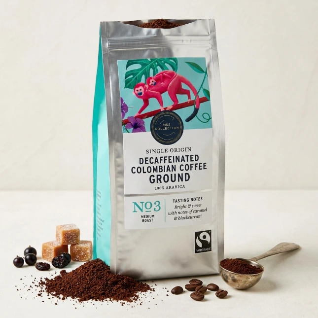 Marks & Spencer Ground Decaffeinated Colombian Coffee 227gm
