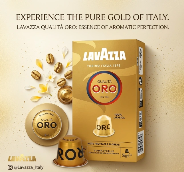 Lavazza Espresso Maestro Oro Coffee Capsules 55g