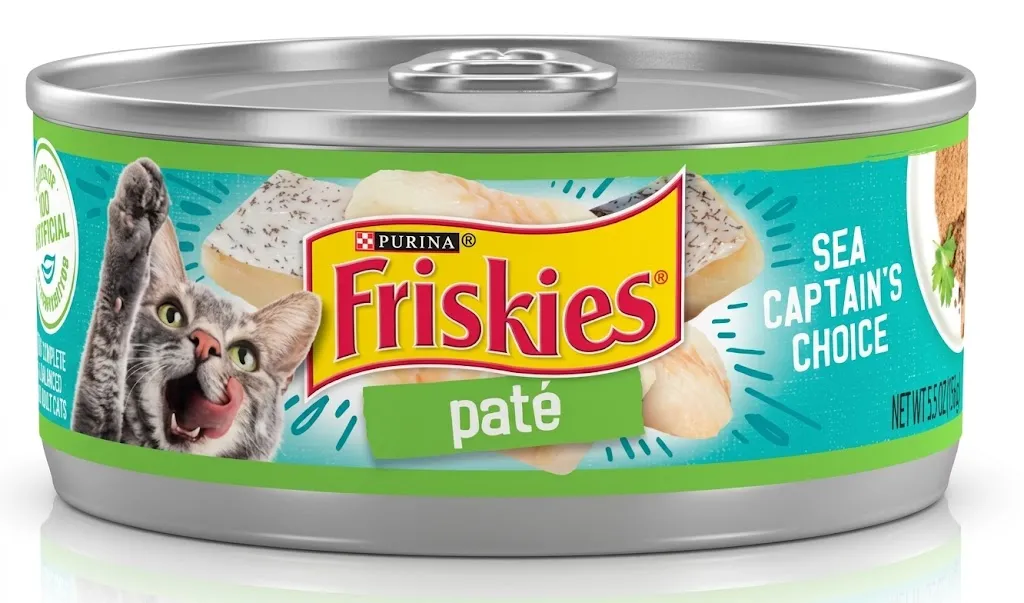 PURINA FRISKIES CAT FOOD SEA CAPTAINS CHOICE 156 GM