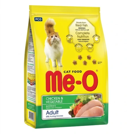 Me-o Dry Adult Cat Food Chicken & Vegetable 3kg