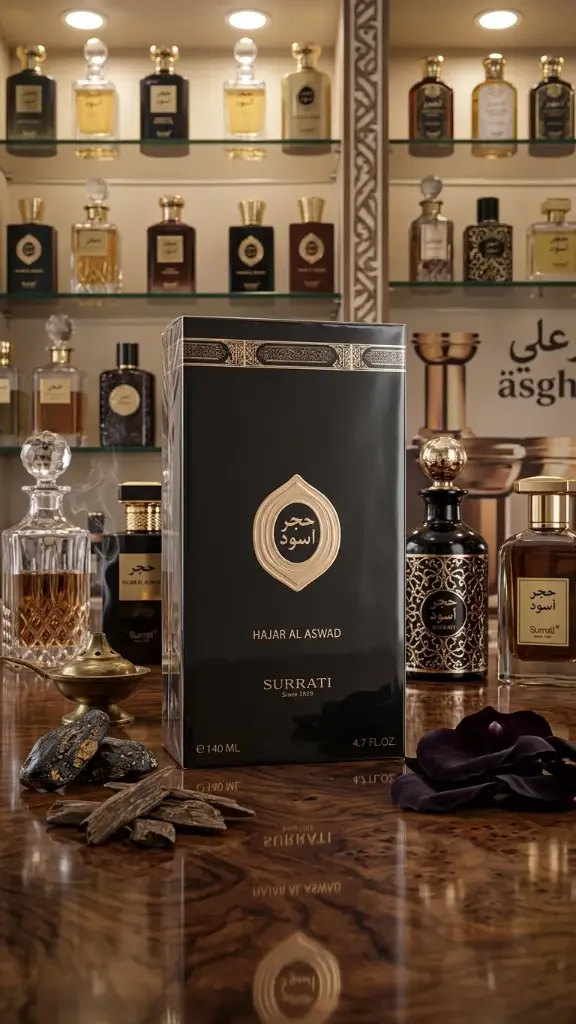 Surrati Hajar Al Aswad Eau De Parfum (140ml)