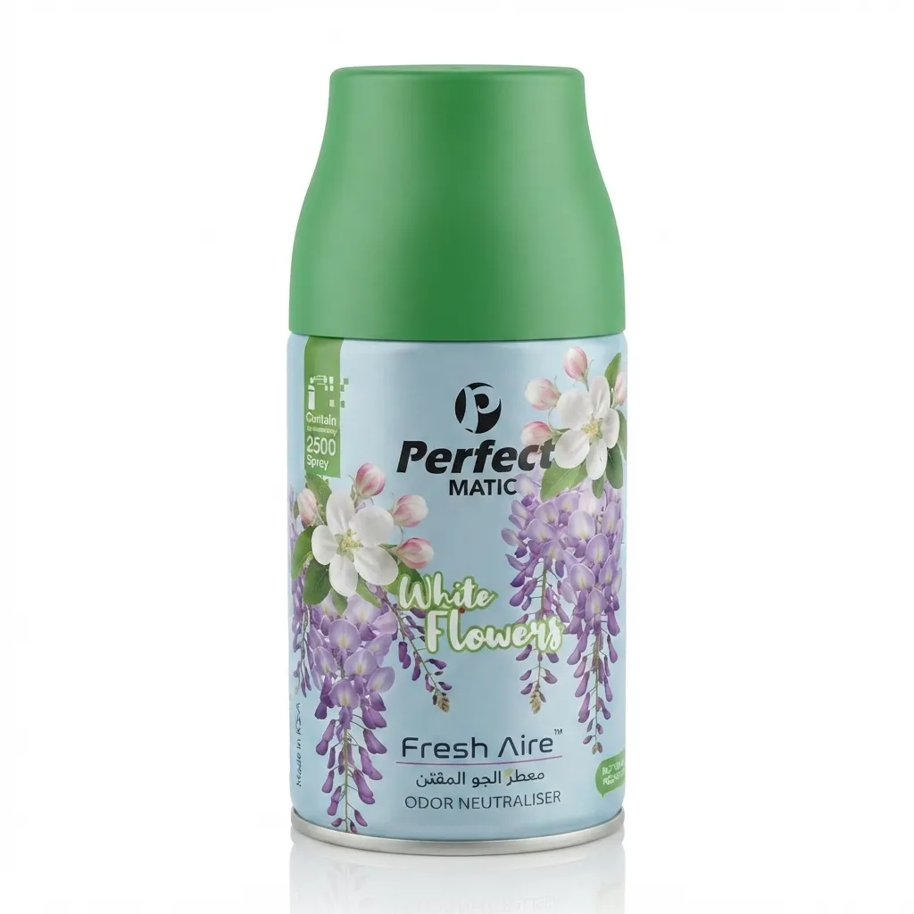 Perfect Matic White Flowers Air Freshener 250ml