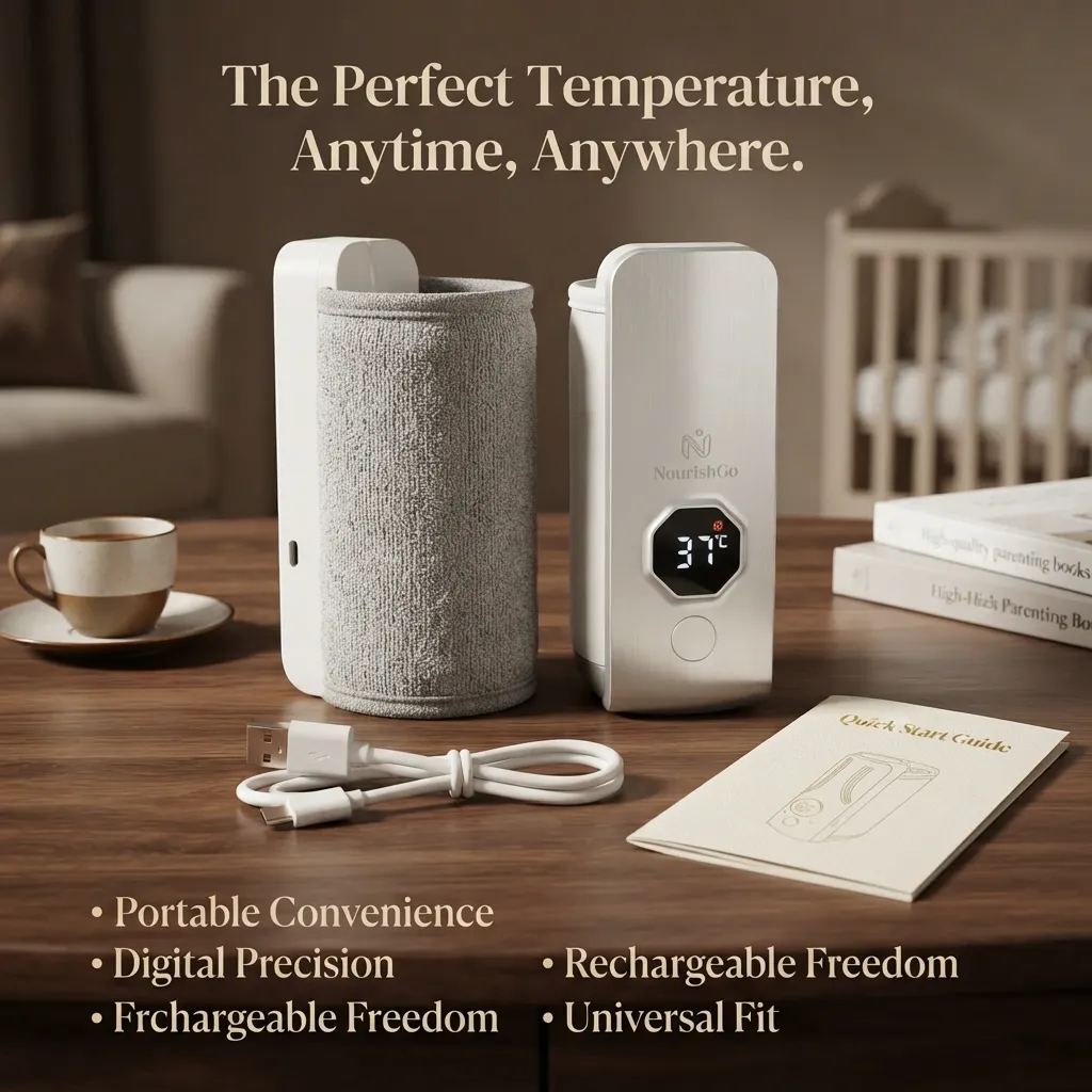 Rechargeable Warm Milk Portable Baby Bottle Warmer.
