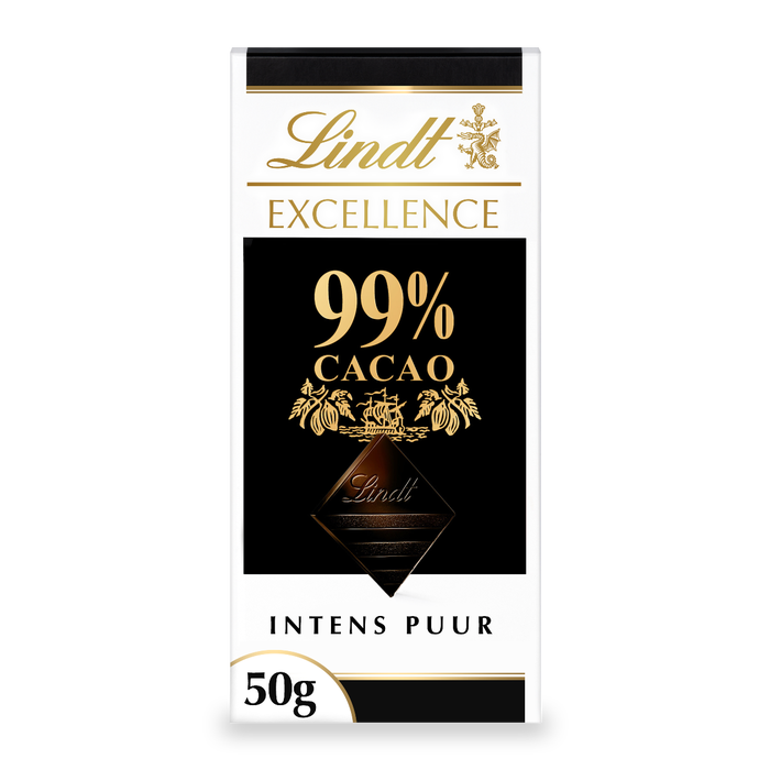 LINDT COCOA 99% 50GM