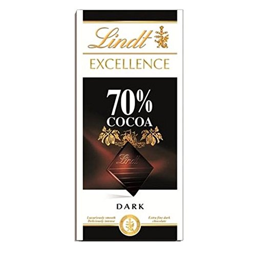 LINDT EXCELLENCE INTENSE DARK 70%COCOA 100GM