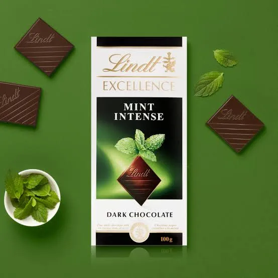 LINDT EXCELLENCE MINT INTENCE DARK 100GM