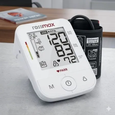 Rossmax X5 Upper Arm Blood Pressure Monitor with Stroke Risk Detection