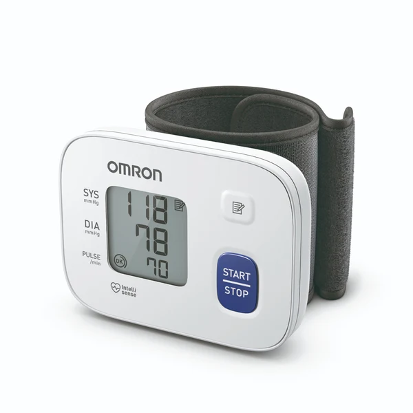 OMRON RS1 Automatic Wrist Blood Pressure Monitor for Compact Tracking